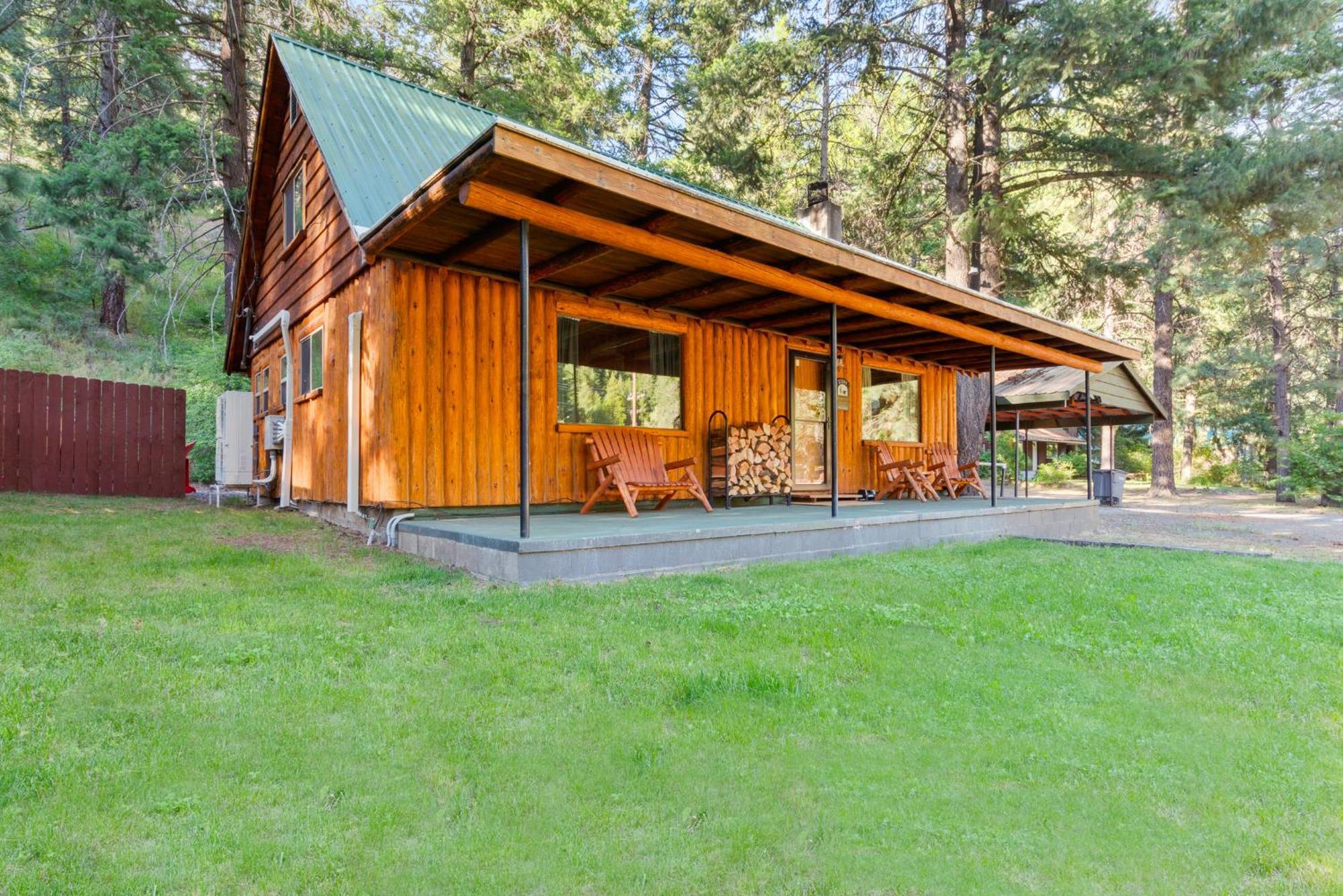 White Pass Log Cabin Luxury Retreat Rimrock Exterior foto