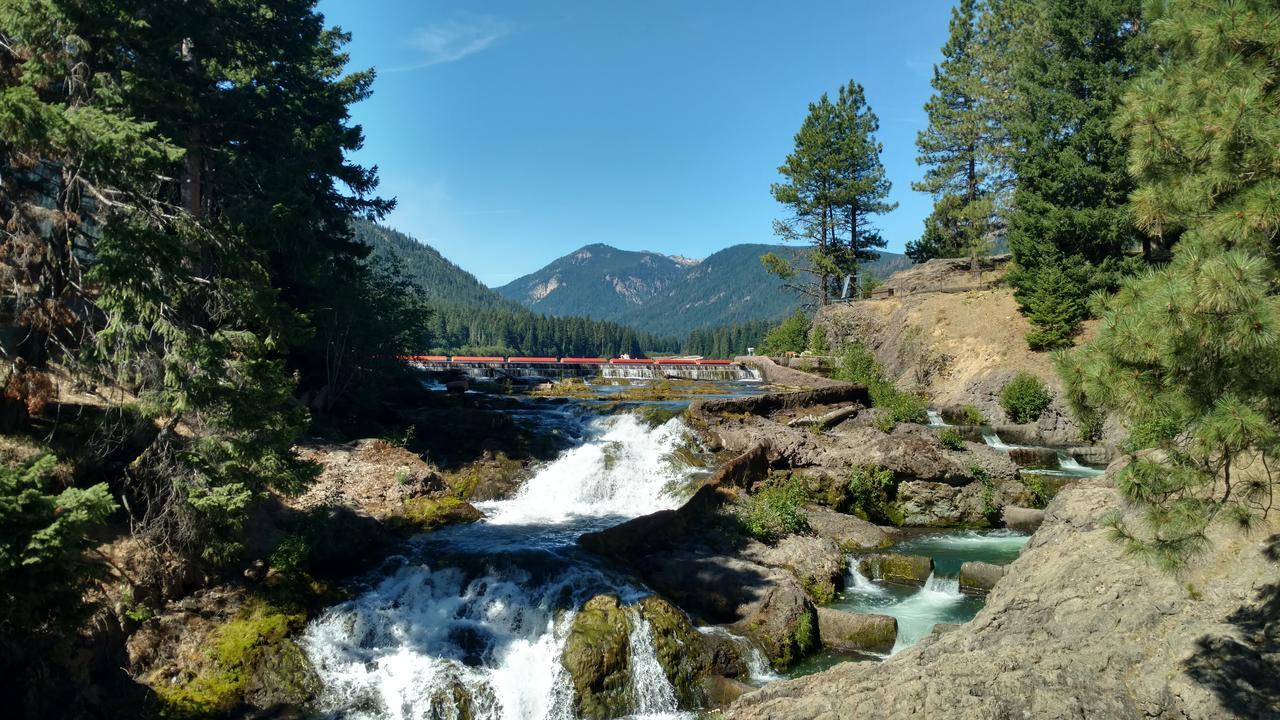 White Pass Log Cabin Luxury Retreat Rimrock Exterior foto